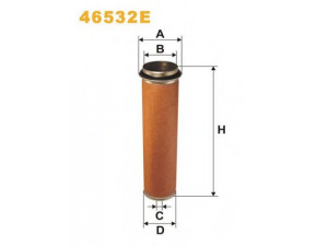 WIX FILTERS 46532E oro filtras
1902130, 2415950, 0020946104, 11033777