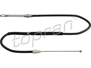 TOPRAN 114 352 trosas, stovėjimo stabdys 
 Stabdžių sistema -> Valdymo svirtys/trosai
906 420 30 85, 906 420 44 85, 2E0 609 701AR
