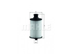 KNECHT OX 774D alyvos filtras 
 Filtrai -> Alyvos filtras
8W936A692AC, C2D3670, LR011279