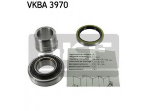SKF VKBA 3970 rato guolio komplektas 
 Ašies montavimas/vairavimo mechanizmas/ratai -> Rato stebulė/montavimas -> Rato guolis
09269-35009