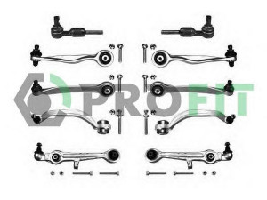 PROFIT 2306-0001 pakabos komplektas 
 Ašies montavimas/vairavimo mechanizmas/ratai -> Valdymo svirtis/pasukamosios svirties sujungimas -> Vairo trauklės (valdymo svirtis, išilginis balansyras, diago
8D0498998, 8D0498998, 8D0498998