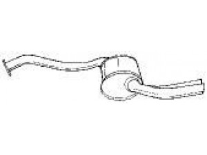 AKS DASIS SG10612 galinis duslintuvas