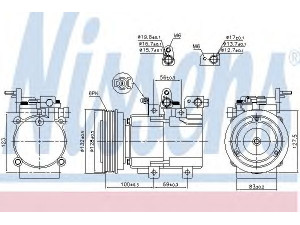 NISSENS 89238 kompresorius, oro kondicionierius 
 Oro kondicionavimas -> Kompresorius/dalys
9770126200, 9770138170, 9770138171