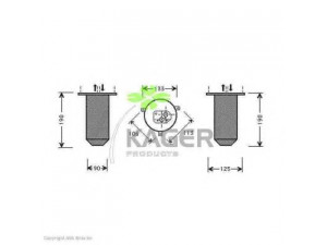 KAGER 94-5457 džiovintuvas, oro kondicionierius 
 Oro kondicionavimas -> Džiovintuvas
64538372978, 64538390342, 8372978