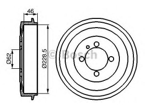 BOSCH 0 986 477 039 stabdžių būgnas 
 Stabdžių sistema -> Būgninis stabdys -> Stabdžių būgnas
34 21 1 153 091, 34 21 1 156 297