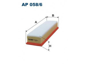 FILTRON AP058/6 oro filtras 
 Techninės priežiūros dalys -> Techninės priežiūros intervalai
1444QJ, 1444CR