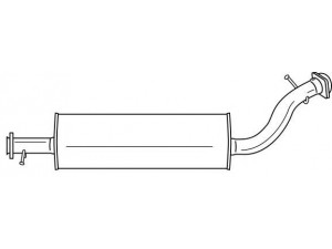 AKS DASIS SG32427 vidurinis duslintuvas