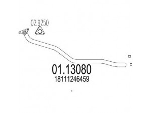 MTS 01.13080 išleidimo kolektorius 
 Išmetimo sistema -> Išmetimo vamzdžiai
18111246459
