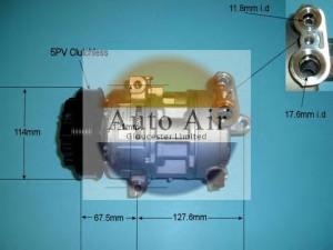 AUTO AIR GLOUCESTER 14-1449 kompresorius, oro kondicionierius 
 Oro kondicionavimas -> Kompresorius/dalys
55702661, 6854092, 6854103, 93190814