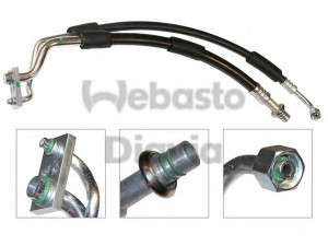 WEBASTO 82D0796110A aukšto/žemo slėgio linija, oro kondicionavimas
6457YH