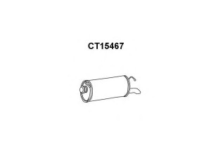 VENEPORTE CT15467 galinis duslintuvas 
 Išmetimo sistema -> Duslintuvas
1726F0