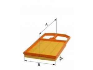 UNIFLUX FILTERS XA226B oro filtras 
 Techninės priežiūros dalys -> Techninės priežiūros intervalai
032 129 620 C, 036 129 620 C, 036 129 620 F