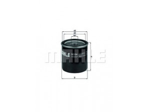 KNECHT OC 534 alyvos filtras 
 Filtrai -> Alyvos filtras
1560187104, 5010292, 5012645, 93156670