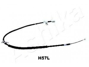 ASHIKA 131-0H-H57L trosas, stovėjimo stabdys 
 Stabdžių sistema -> Valdymo svirtys/trosai
5991244301