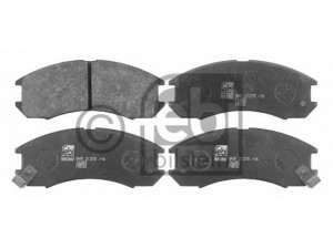 FEBI BILSTEIN 16282 stabdžių trinkelių rinkinys, diskinis stabdys 
 Techninės priežiūros dalys -> Papildomas remontas
3 401 278, 3 894 048, 3 915 220