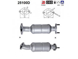 AS 25100D katalizatoriaus keitiklis 
 Išmetimo sistema -> Katalizatoriaus keitiklis
289502A630, 289502A630
