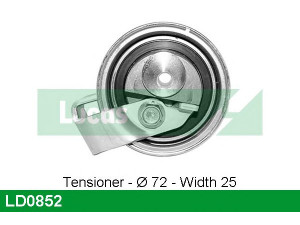 LUCAS ENGINE DRIVE LD0852 įtempiklio skriemulys, paskirstymo diržas
06B109243B, 06B109243E