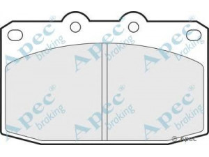 APEC braking PAD699 stabdžių trinkelių rinkinys, diskinis stabdys 
 Techninės priežiūros dalys -> Papildomas remontas
FB713328ZD, FC023328Z