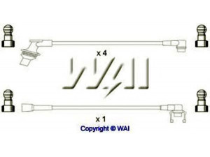WAIglobal SL183 uždegimo laido komplektas