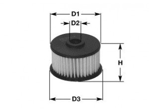 CLEAN FILTERS MPG6004 kuro filtras