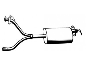 WALKER 17068 vidurinis duslintuvas 
 Išmetimo sistema -> Duslintuvas
NTC5578, NTC5578