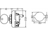 HELLA 6TK 001 756-001 uždegimo jungiklis
BS11688940001, 71904389, 5 230 563