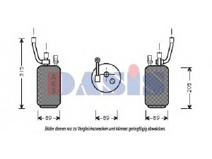 AKS DASIS 801580N džiovintuvas, oro kondicionierius 
 Oro kondicionavimas -> Džiovintuvas
1022556, 1077753, 1089204, 1094957