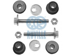 RUVILLE 985100 pakabos komplektas 
 Ašies montavimas/vairavimo mechanizmas/ratai -> Valdymo svirtis/pasukamosios svirties sujungimas -> Vairo trauklės (valdymo svirtis, išilginis balansyras, diago
115 330 16 75