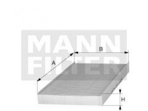 MANN-FILTER CU 23 002 filtras, salono oras 
 Techninės priežiūros dalys -> Techninės priežiūros intervalai