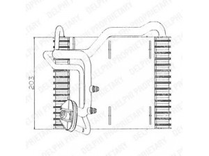 DELPHI TSP0525005 garintuvas, oro kondicionierius 
 Oro kondicionavimas -> Garintuvas
893 820 102B, 893 820 102B
