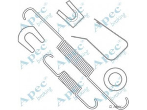 APEC braking KIT729 priedų komplektas, stabdžių trinkelės 
 Stabdžių sistema -> Būgninis stabdys -> Dalys/priedai