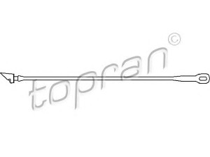 TOPRAN 102 672 krovinio dangtis 
 Vidaus įranga -> Bagažinė
171 867 779A