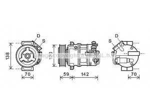 AVA QUALITY COOLING OLK579 kompresorius, oro kondicionierius 
 Oro kondicionavimas -> Kompresorius/dalys
13262836, 6854109, 13262836, 13262836
