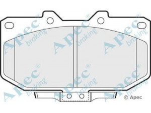 APEC braking PAD698 stabdžių trinkelių rinkinys, diskinis stabdys 
 Techninės priežiūros dalys -> Papildomas remontas
4106037P90, 4106037P91