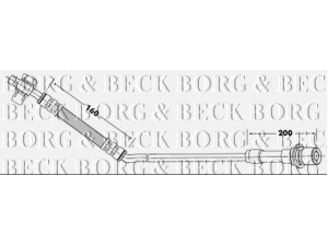 BORG & BECK BBH6926 stabdžių žarnelė 
 Stabdžių sistema -> Stabdžių žarnelės
34301165766
