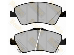 Brake ENGINEERING PA1795 stabdžių trinkelių rinkinys, diskinis stabdys 
 Techninės priežiūros dalys -> Papildomas remontas
0446502170, 0446502200, 0446502210