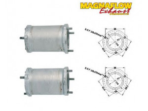 MAGNAFLOW 81408 katalizatoriaus keitiklis 
 Išmetimo sistema -> Katalizatoriaus keitiklis
25173920