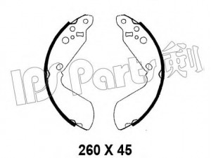 IPS Parts IBL-4898 stabdžių trinkelė 
 Stabdžių sistema -> Būgninis stabdys -> Stabdžių įdėklas/ trinkelė
52200-56200, 52200-56810, 52200-56820
