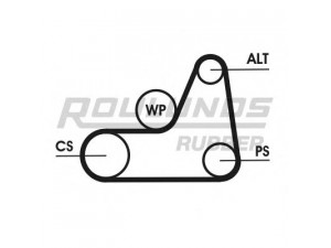 ROULUNDS RUBBER 6K1042T3 V formos rumbuotas diržas, komplektas 
 Techninės priežiūros dalys -> Techninės priežiūros intervalai
1323718, 1S4E6C301AC, 1S4E6D314BA