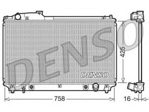 DENSO DRM51003 radiatorius, variklio aušinimas 
 Aušinimo sistema -> Radiatorius/alyvos aušintuvas -> Radiatorius/dalys
1640050230