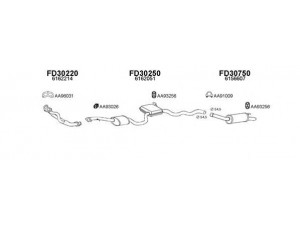 VENEPORTE 300468 išmetimo sistema 
 Išmetimo sistema -> Išmetimo sistema, visa