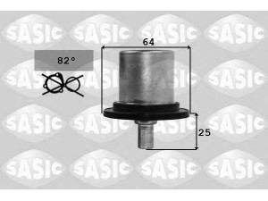 SASIC 3381731 termostatas, aušinimo skystis 
 Aušinimo sistema -> Termostatas/tarpiklis -> Thermostat
133873, 9617028380, 133873, 9617028380
