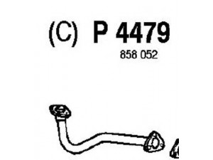 FENNO P4479 išleidimo kolektorius 
 Išmetimo sistema -> Išmetimo vamzdžiai
BM70256, 858005, 858052