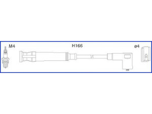 HITACHI 134758 uždegimo laido komplektas 
 Kibirkšties / kaitinamasis uždegimas -> Uždegimo laidai/jungtys
7760523