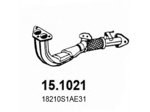 ASSO 15.1021 išleidimo kolektorius 
 Išmetimo sistema -> Išmetimo vamzdžiai
18210S1AE31