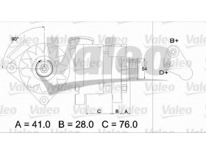 VALEO 436334 kintamosios srovės generatorius 
 Elektros įranga -> Kint. sr. generatorius/dalys -> Kintamosios srovės generatorius
12 31 1 730 752, 12 31 1 730 753