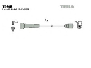 TESLA T960B uždegimo laido komplektas 
 Kibirkšties / kaitinamasis uždegimas -> Uždegimo laidai/jungtys
7700106221