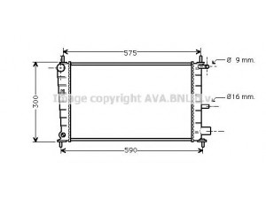 AVA QUALITY COOLING FD2217 radiatorius, variklio aušinimas 
 Aušinimo sistema -> Radiatorius/alyvos aušintuvas -> Radiatorius/dalys
1001857, 1098809, 1111384, 96FB8005BC