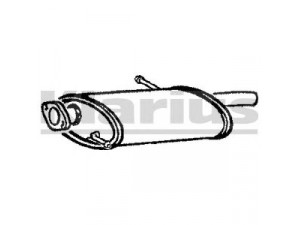 KLARIUS MA391X galinis duslintuvas 
 Išmetimo sistema -> Duslintuvas
RFB540100A, RFB540100C, RFB540100D
