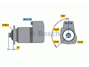 BOSCH 0 986 011 460 starteris 
 Elektros įranga -> Starterio sistema -> Starteris
8122161, 1174633, 01162506, 01174633
